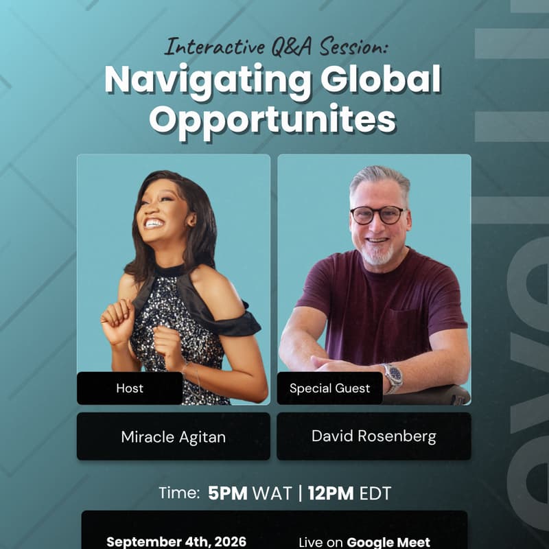 Cover Image for Navigating Global Opportunities: An Interactive Q&A Session