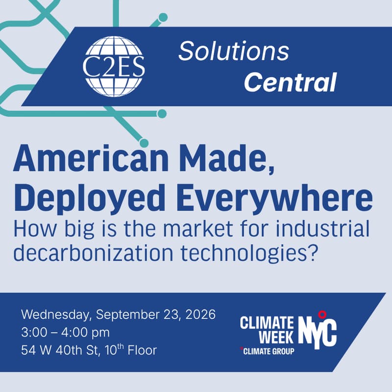 Cover Image for American Made, Deployed Everywhere: How big is the market for industrial decarbonization technologies?