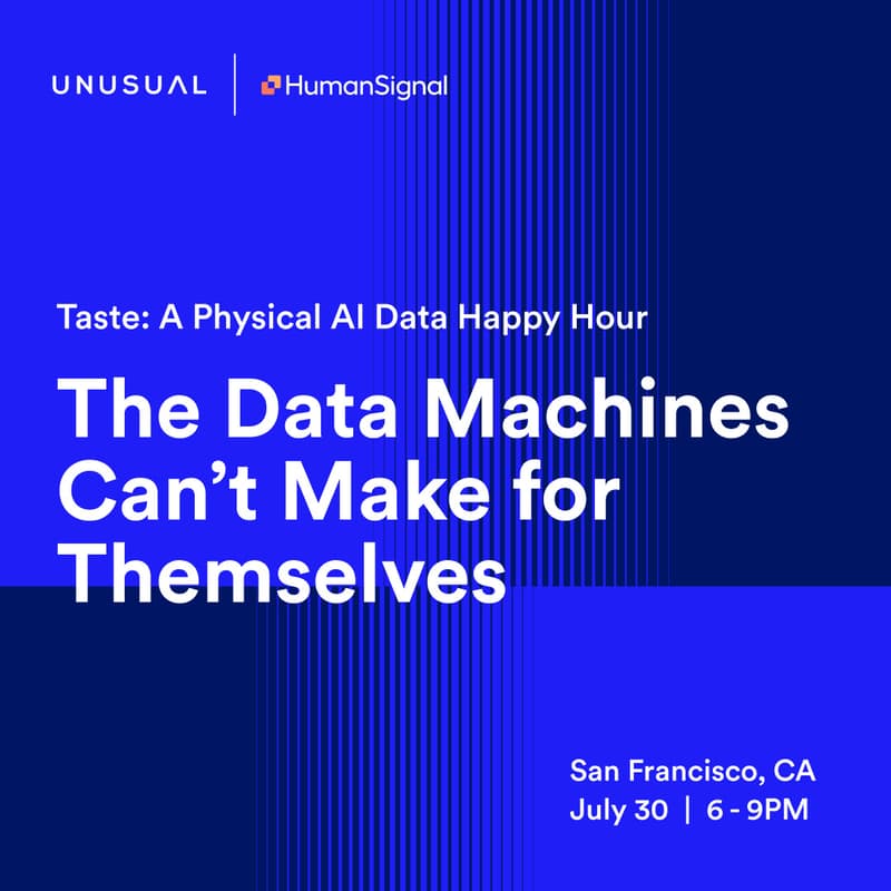 Cover Image for Taste: A Physical AI Data Happy Hour