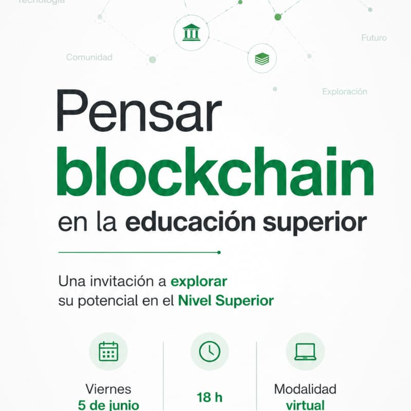 Cover Image for Pensar blockchain en la educación superior