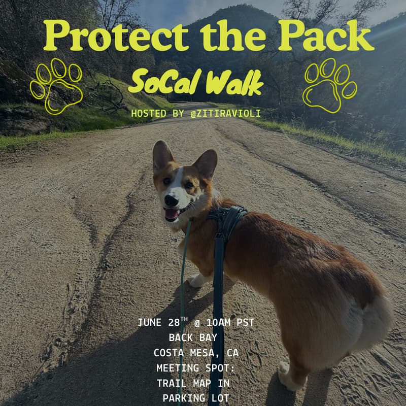Cover Image for Protect the Pack SoCal Dog Walk
