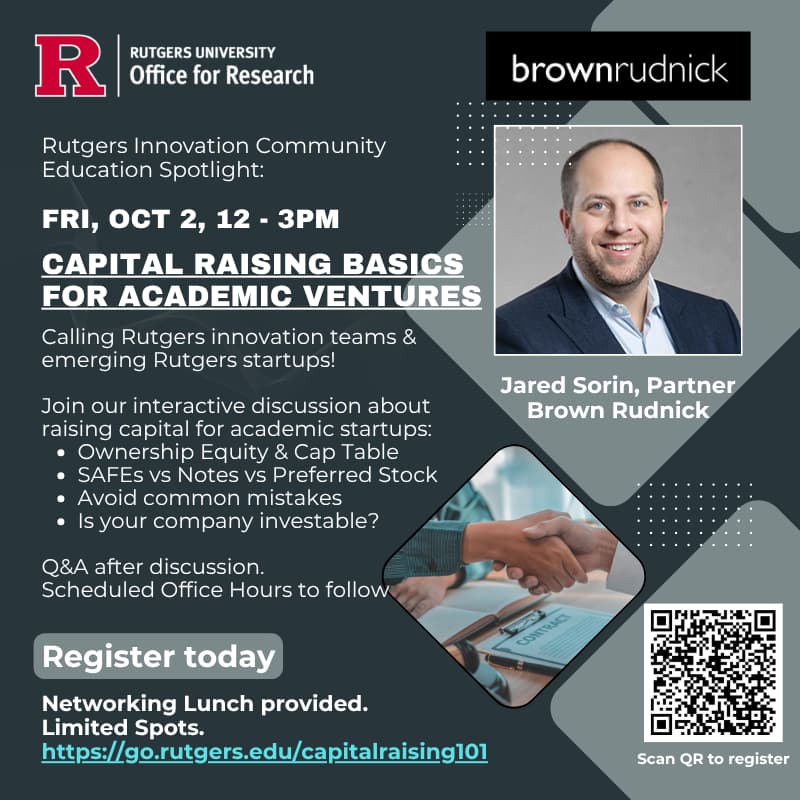 Cover Image for Capital Raising Basics For Academic Ventures: SAFEs vs. Notes vs. Preferred Stock