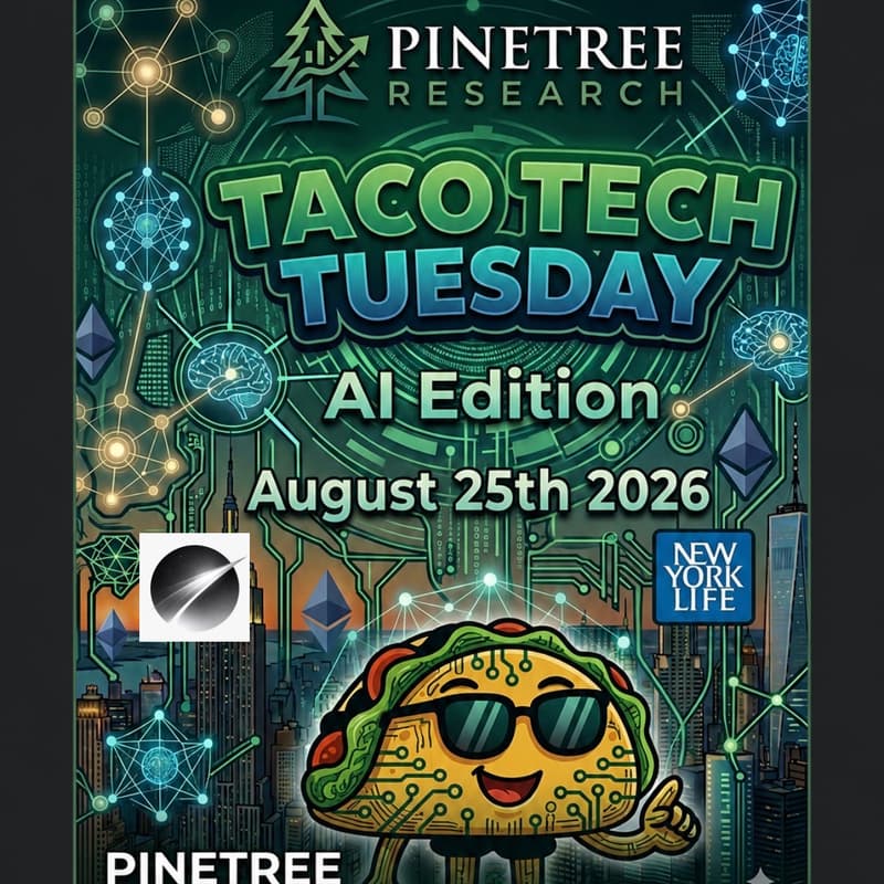 Cover Image for 🌮Taco Tech Tuesday AI Edition Featuring: Pinetree
