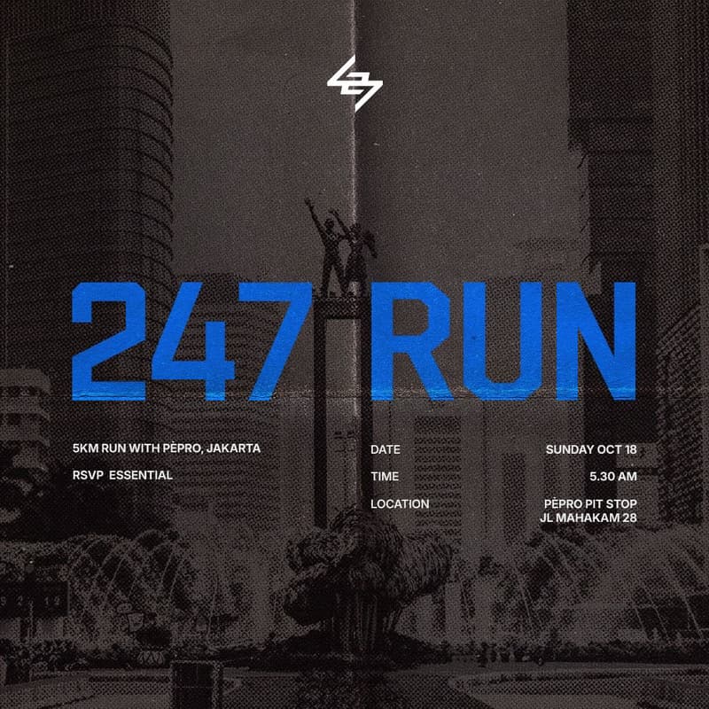 Cover Image for 247 X PÈPRO RUN: JAKARTA