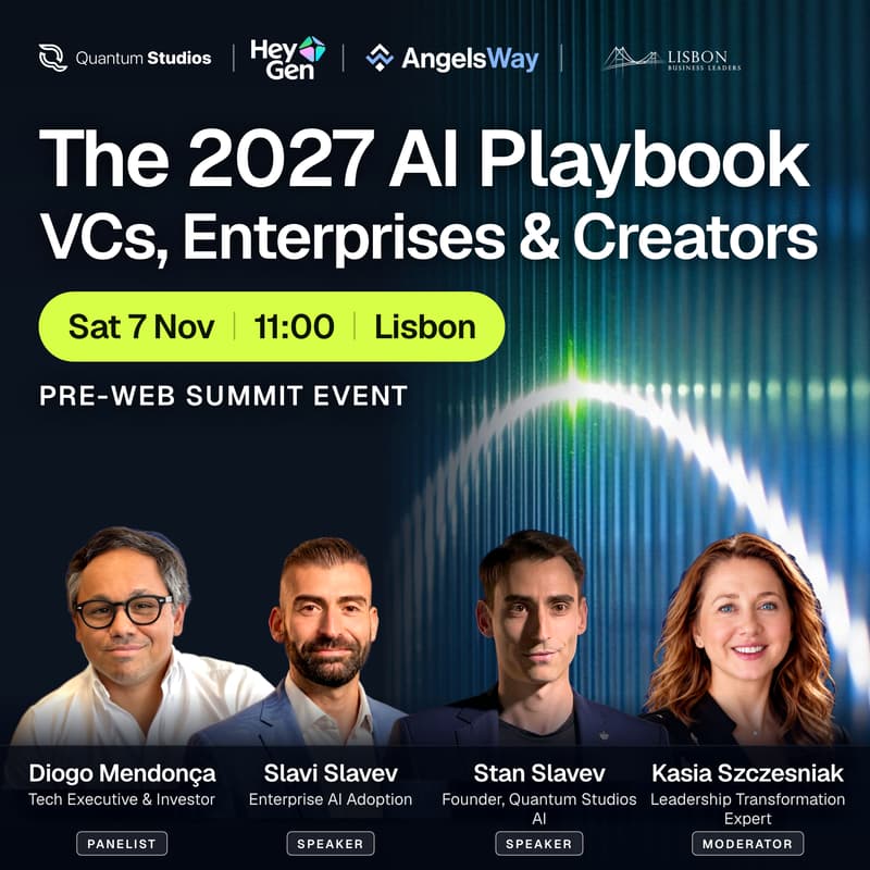 Cover Image for The 2027 AI Playbook: What VCs, Enterprises & Creators Are Betting On