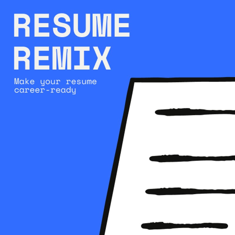 Cover Image for RESUME REMIX