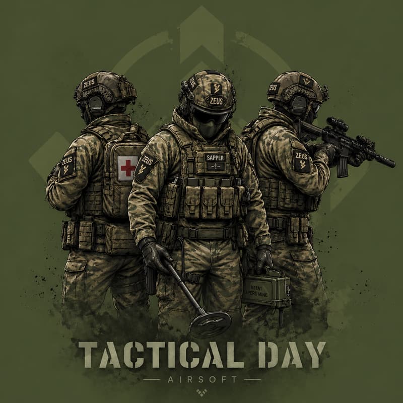 Cover Image for ZEUS Tactical Day: Airsoft Tournament & BBQ