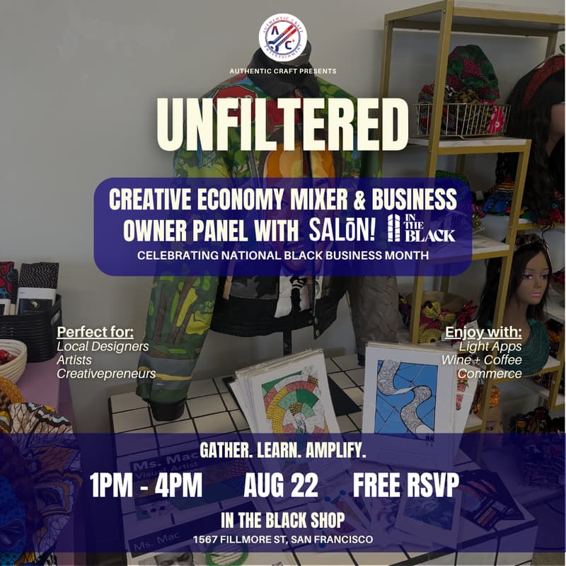 Cover Image for Unfiltered: The Creative Economy & Business Mixer