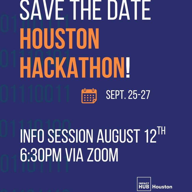 Cover Image for Houston Hackathon Info Session