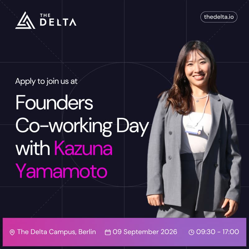 Cover Image for Founders Co-working Day with Kazuna Yamamoto
