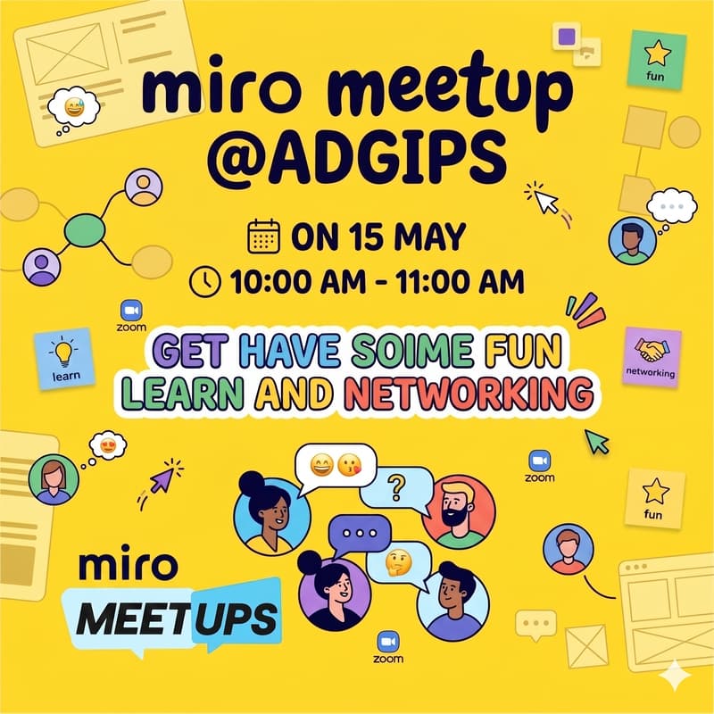 Cover Image for Miro Meetup @ADGIPS