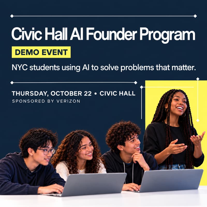 Cover Image for Civic Hall AI Founder Demo Event
