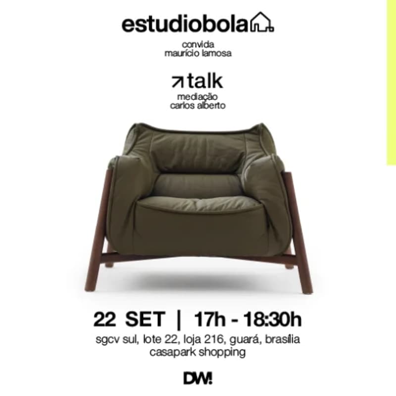 Cover Image for TALK MAURICIO LAMOSA - COMO CONSTRUIR UMA MARCA DE DESIGN E ARQUITETURA