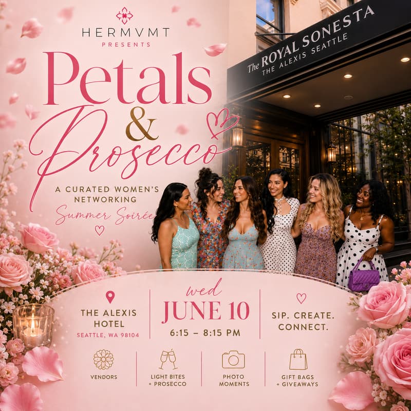 Cover Image for 🌸 Petals & Prosecco: A Summer Soirée
