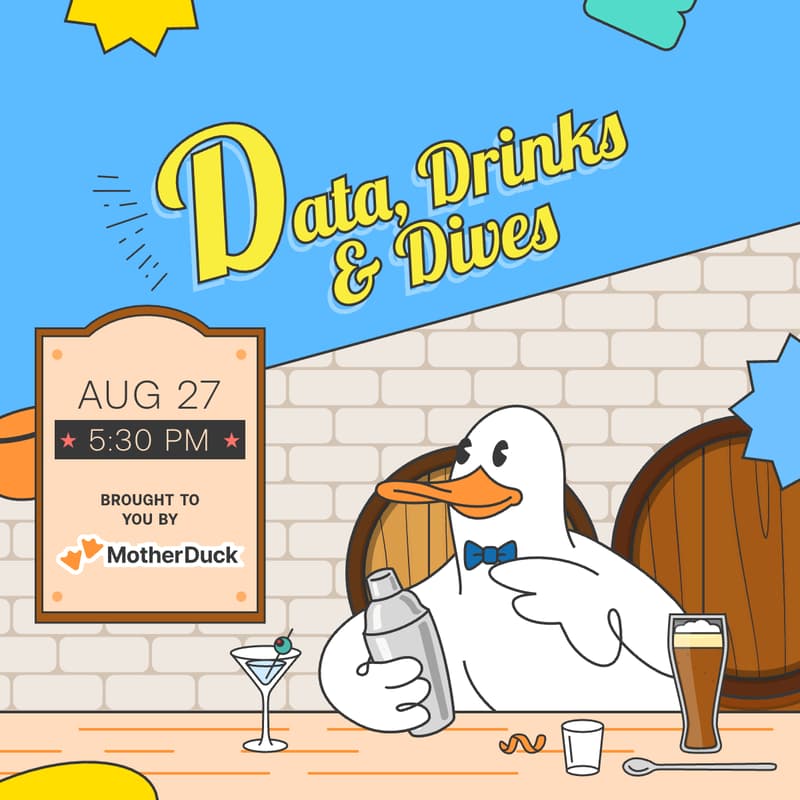 Cover Image for Data, Drinks, & Dives