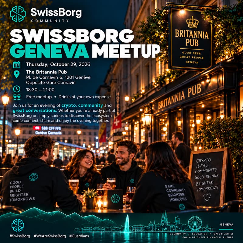Cover Image for Swissborg Geneva meetup