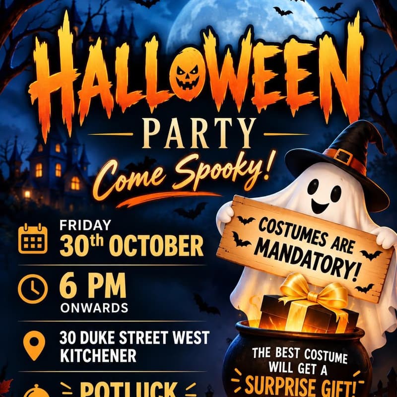 Cover Image for π Halloween Party β Come Spooky! π»