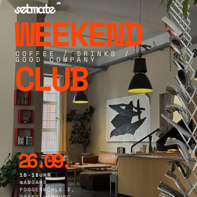 Cover Image for setmate WEEKEND CLUB.