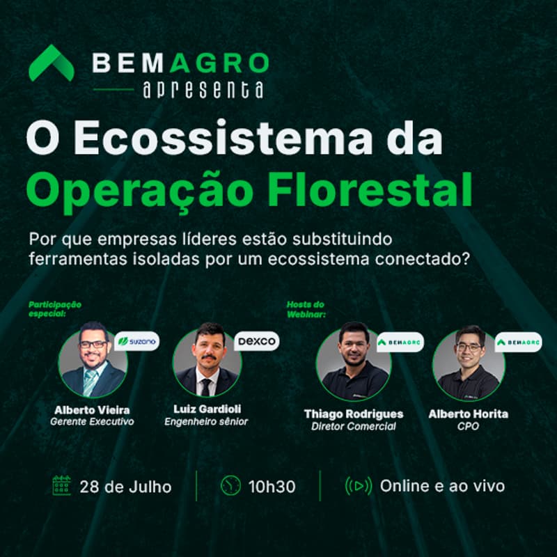 Cover Image for BemAgro Apresenta: O Ecossistema da Operação Florestal