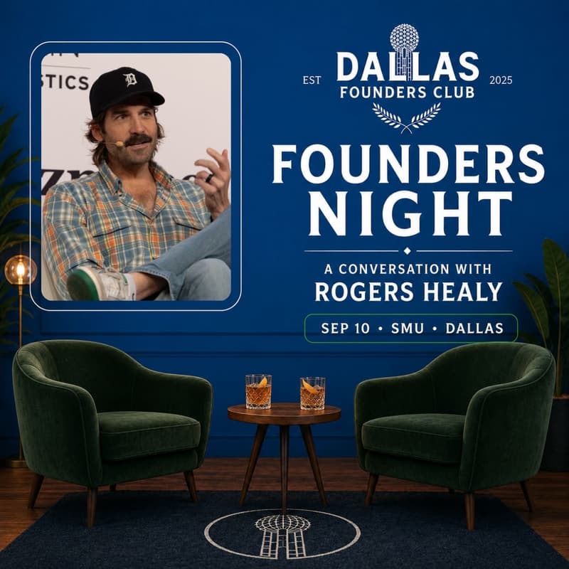 Cover Image for Founders Night at SMU: A Conversation with Rogers Healy