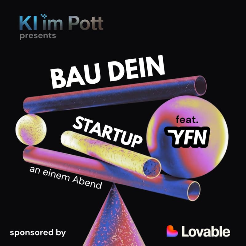 Cover Image for Bau dein Startup an einem Abend | KI im Pott x YFN Köln