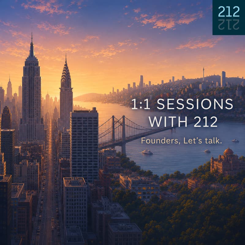 Cover Image for 1:1 Sessions with 212