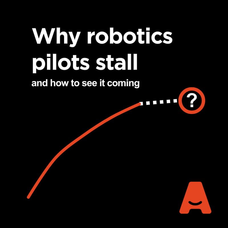 Cover Image for Why robotics pilots stall (and how to see it coming)