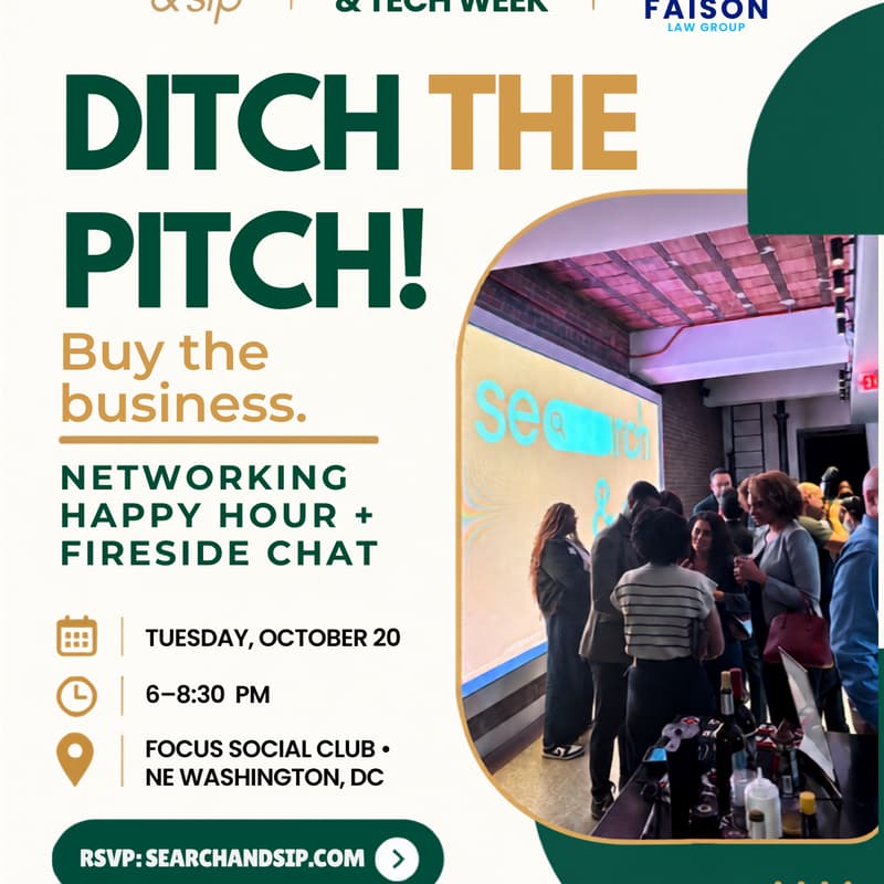 Cover Image for Ditch The Pitch Buy The Business!