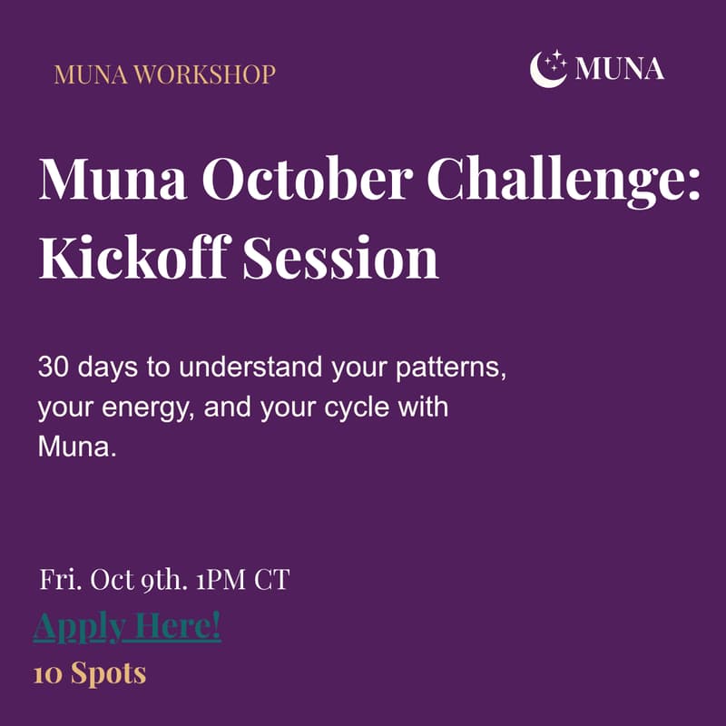 Cover Image for Muna October Challenge: Kickoff Session