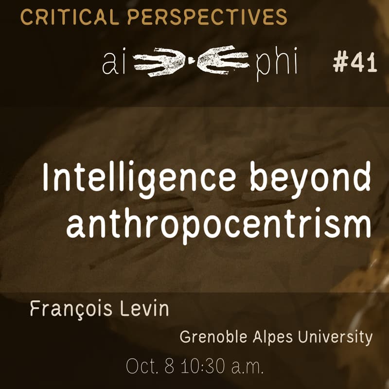 Cover Image for ai-phi #41 · Critical Perspectives on AI #1 · François Levin