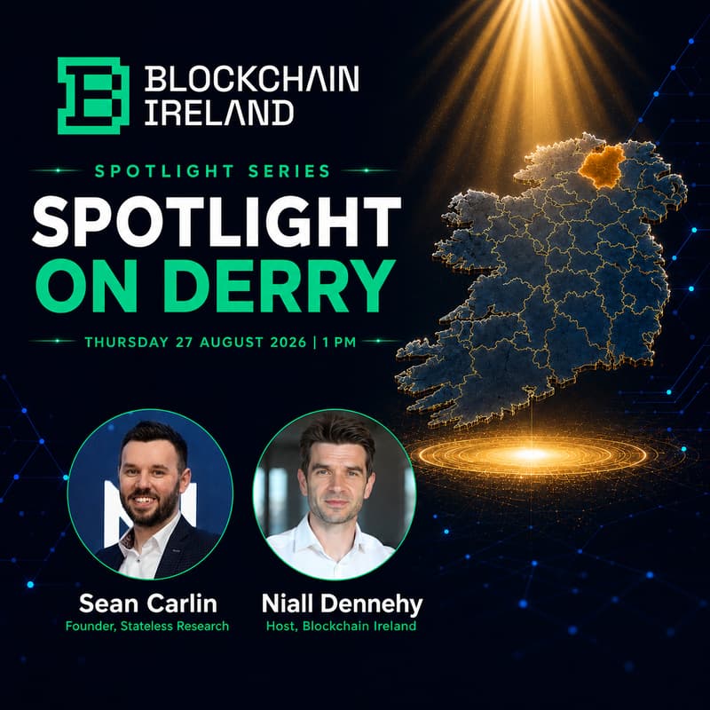 Cover Image for Blockchain Ireland Spotlight Series: Spotlight on Derry