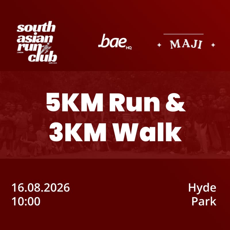 Cover Image for SARC x Bae x MAJI Drinks - 5k run & 3k Walk