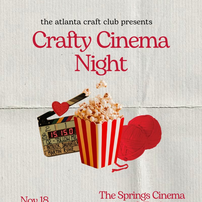 Cover Image for Crafty Cinema Night