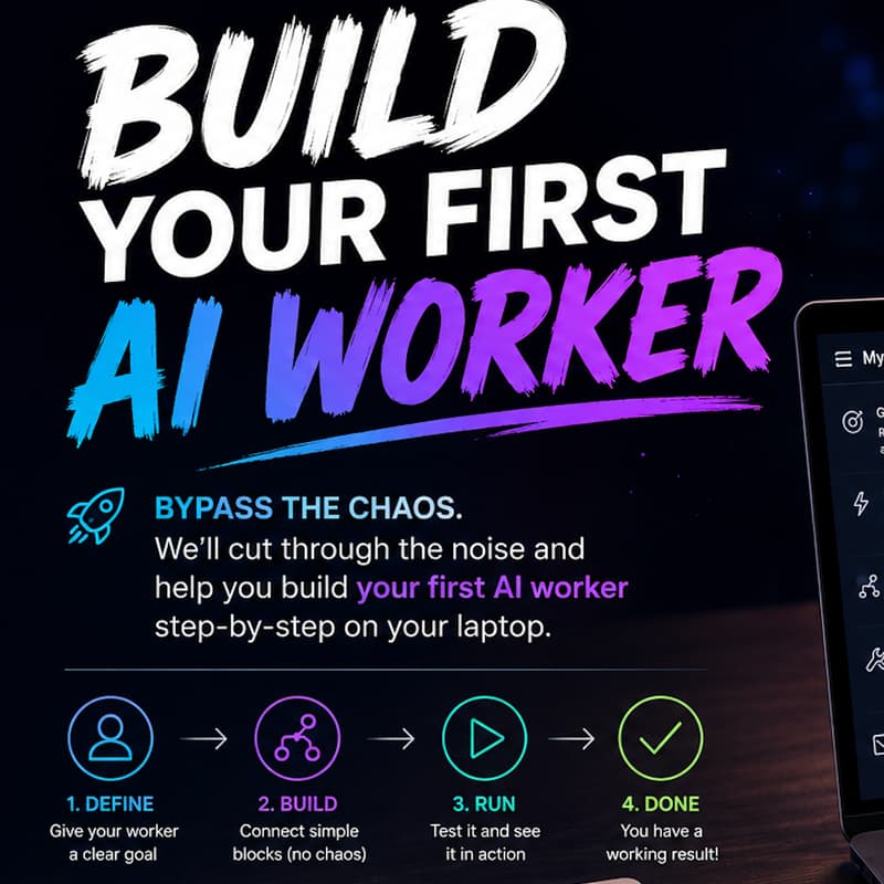 Cover Image for Build Your First AI Worker
