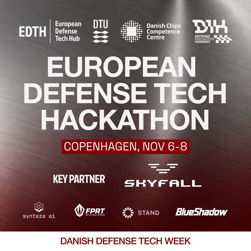 Cover Image for European Defense Tech Hackathon – Copenhagen