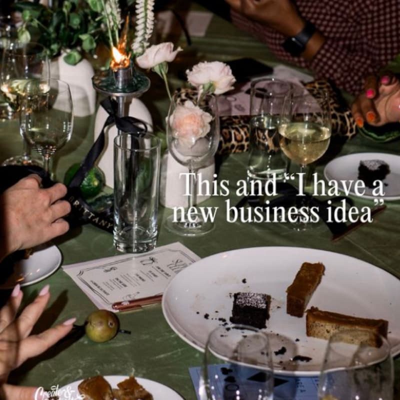 Cover Image for FoundHers Table #3: Dinner & Drinks After Dark