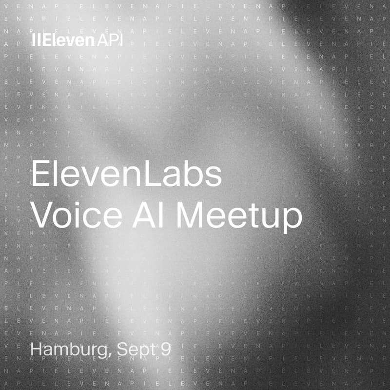 Cover Image for Elevenlabs voice AI meetup