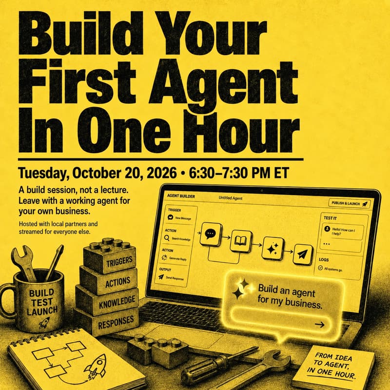 Cover Image for Build Your First Agent in One Hour