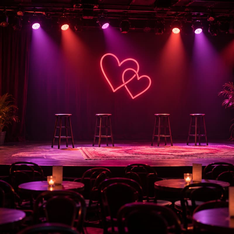 Cover Image for Single Girls Social Club: Dinner + Improv Comedy Night