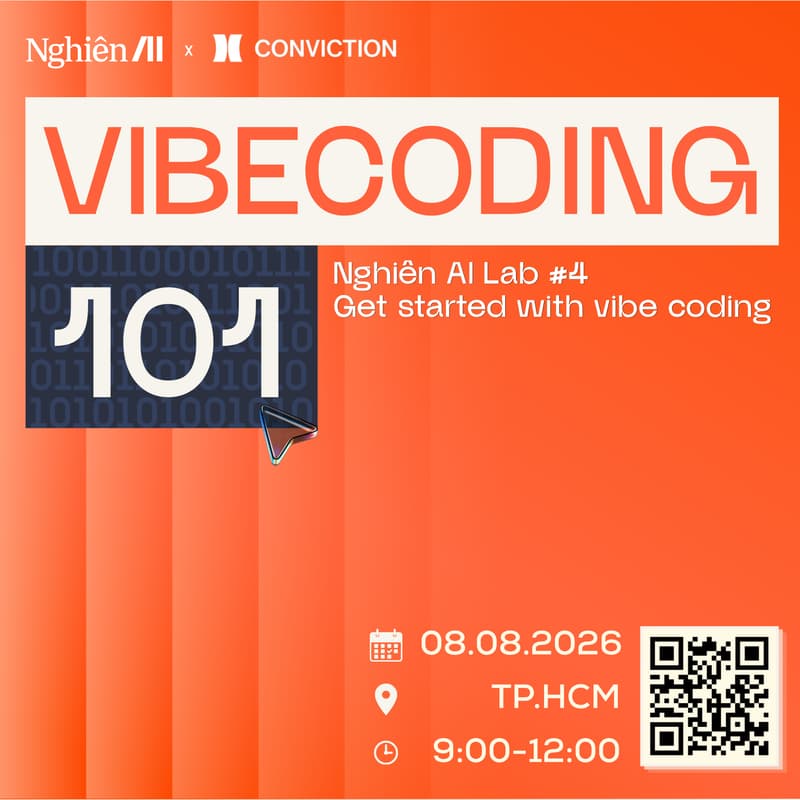 Cover Image for Nghiên AI Lab #4: VIBE CODING 101