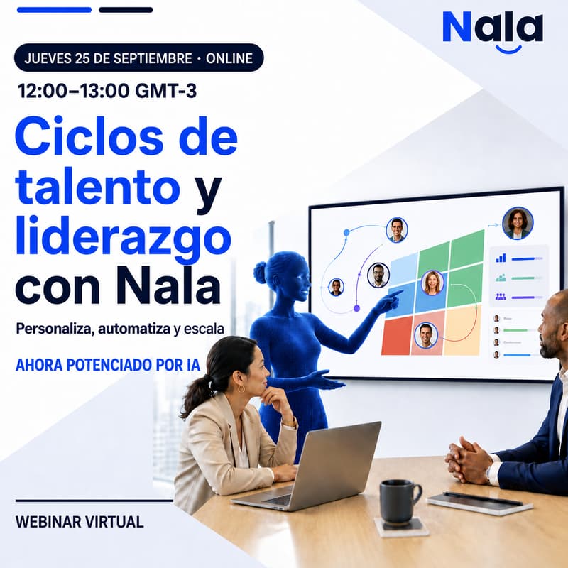 Cover Image for Liderazgo y Talent Reviews con IA: personaliza, automatiza y escala con Nala