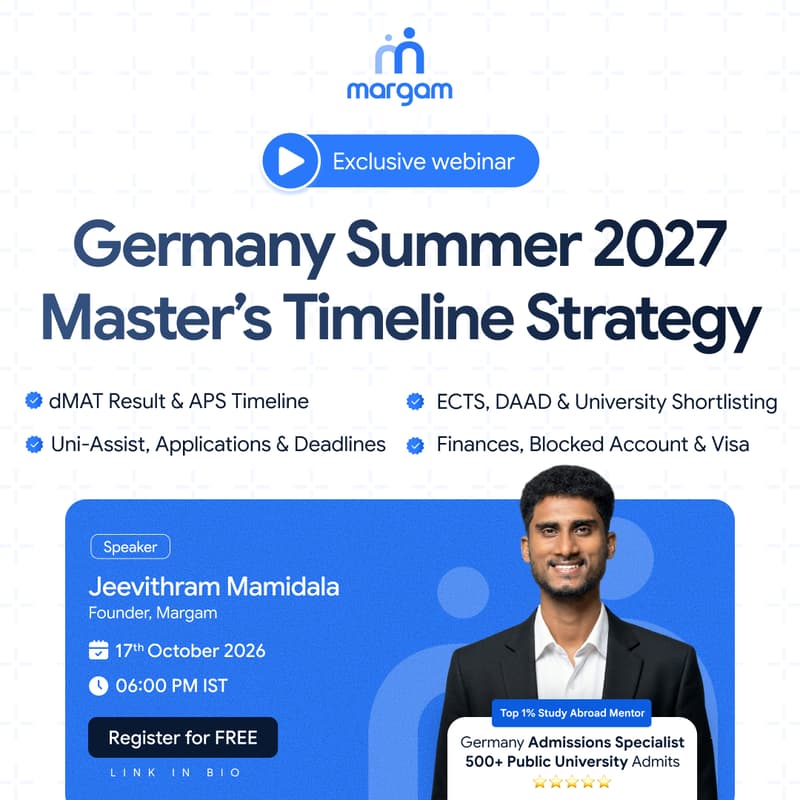 Cover Image for Germany Summer 2027 Master's Timeline Strategy