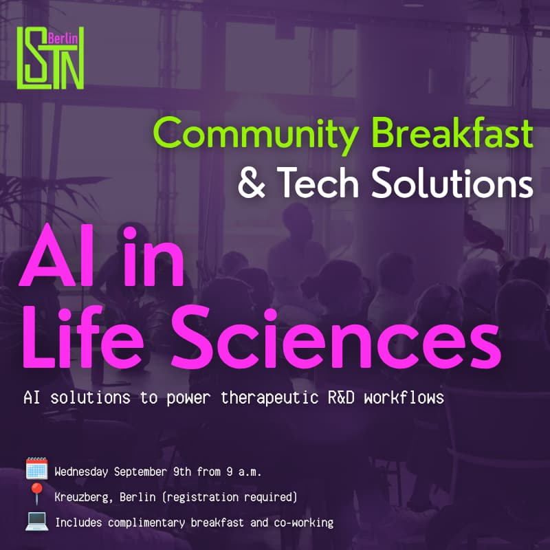 Cover Image for AI in Life Sciences: Community Breakfast & Product Demos