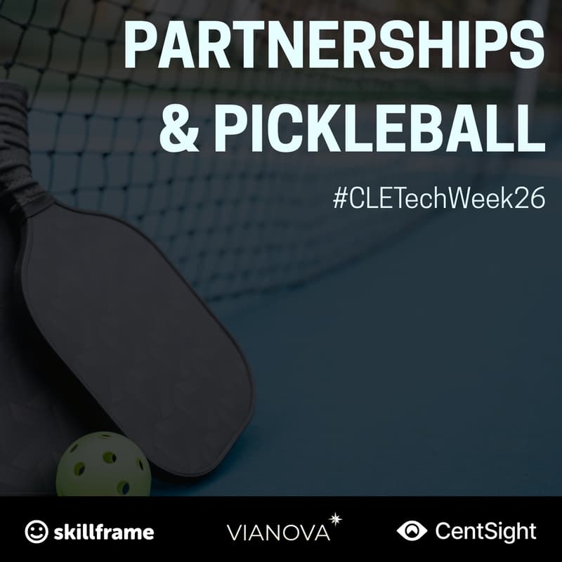 Cover Image for Partnerships & Pickleball #CLETechWeek26