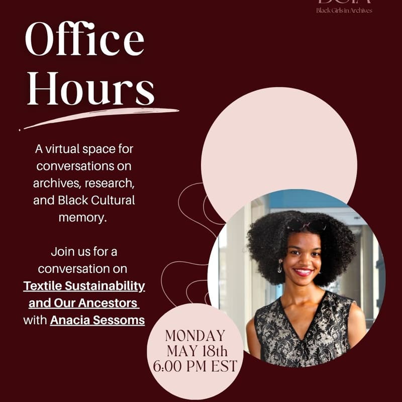 Cover Image for BGIA Office Hours: Anacia Sessoms
