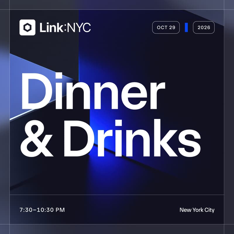Cover Image for Chainlink Community Dinner: Link:NYC 2026