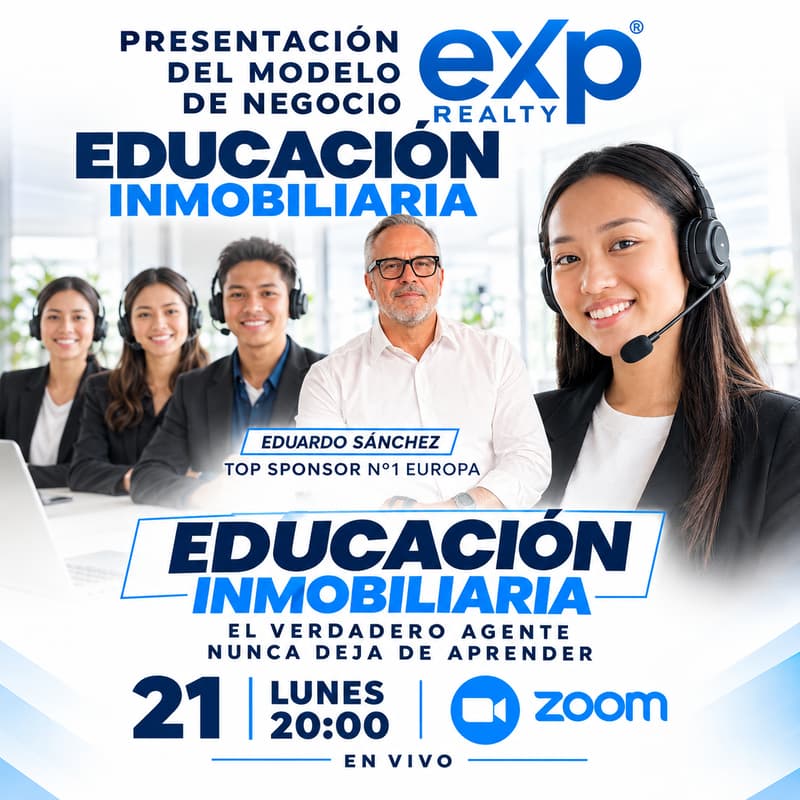 Cover Image for 🎓 ¿ERES AGENTE INMOBILIARIO Y QUIERES SEGUIR CRECIENDO?