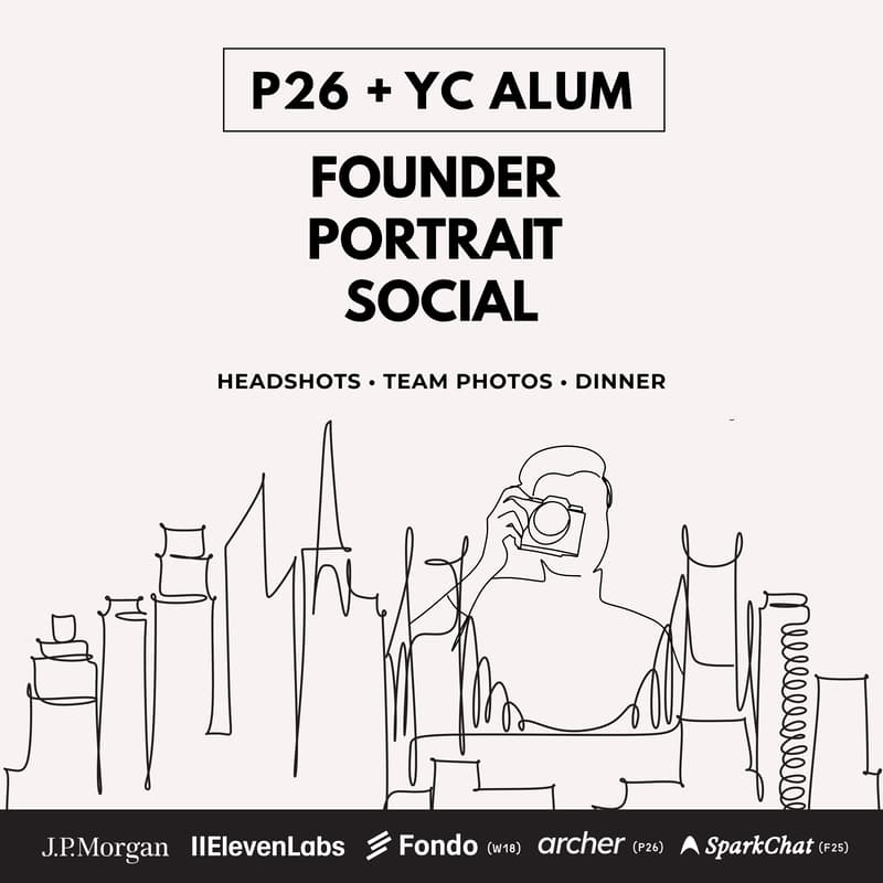 Cover Image for P26 + Alumni: Founder Portrait Social
