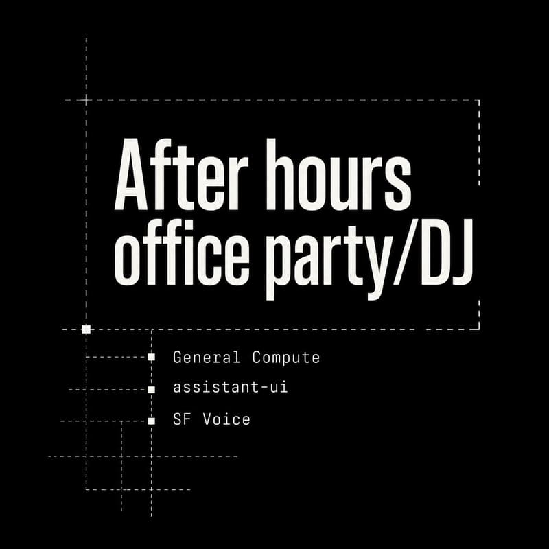 Cover Image for After hours office party/DJ