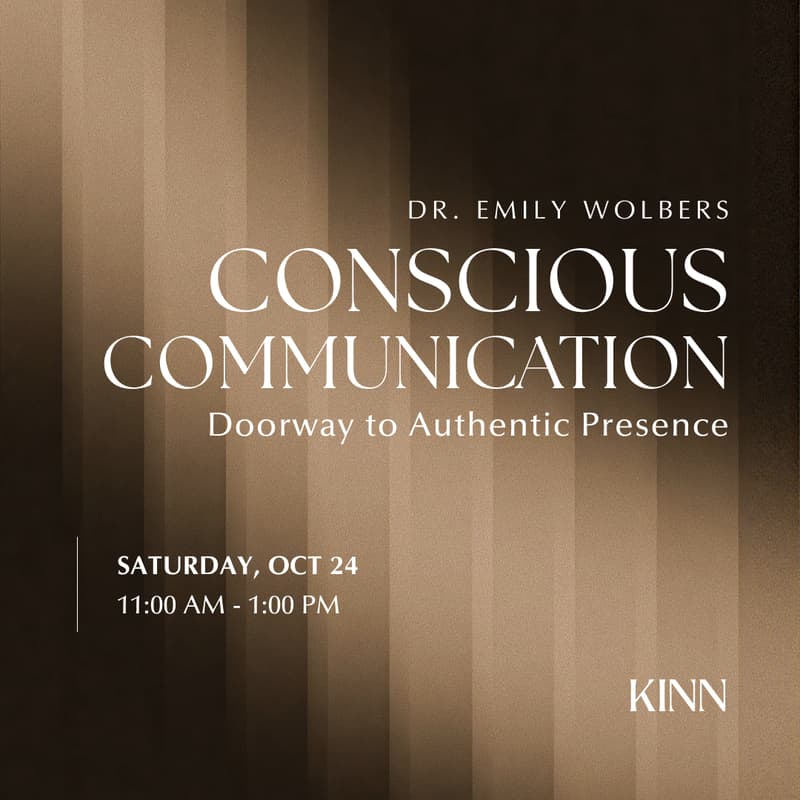 Cover Image for Conscious Communication: Doorway to Authentic Presence